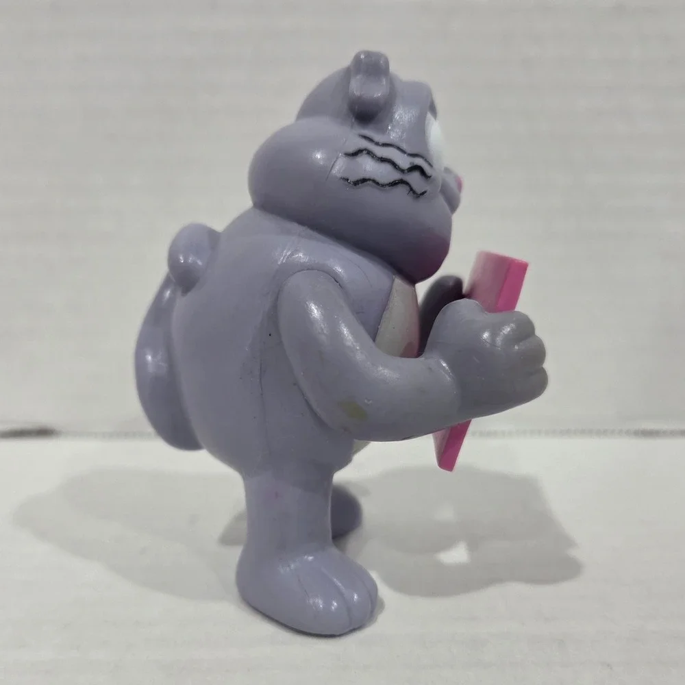 Vintage 1995 Eek! The Cat Koombyeyah Hardees Carls Jr Fox Kids Toy Figure Purple